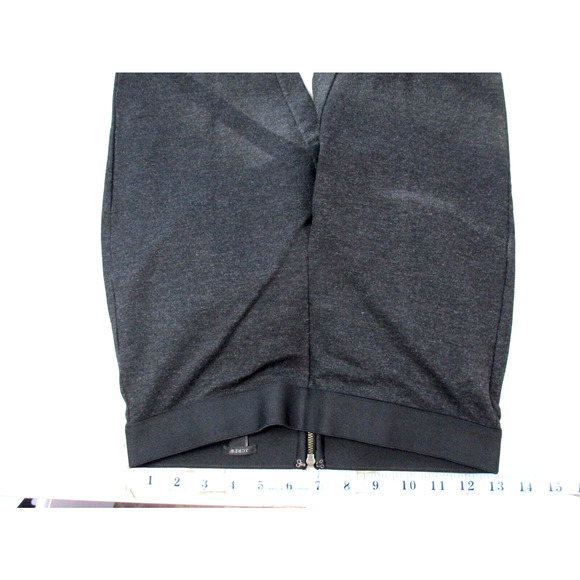 J Crew Pixie Pant Womens 2 Back Zip Charcoal Gray Stretch Skinny 26x28 31090 - Picture 8 of 14